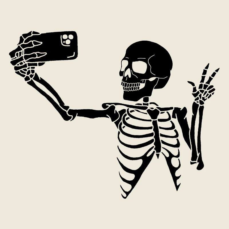 Tödliches Selfie (Schwarz)