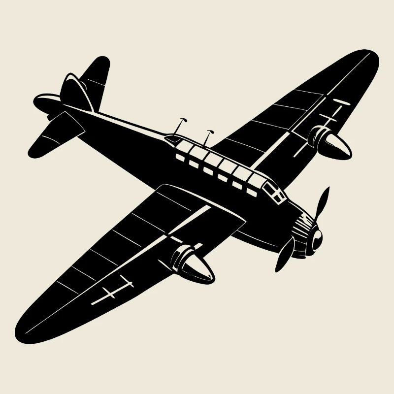 Altes Flugzeug