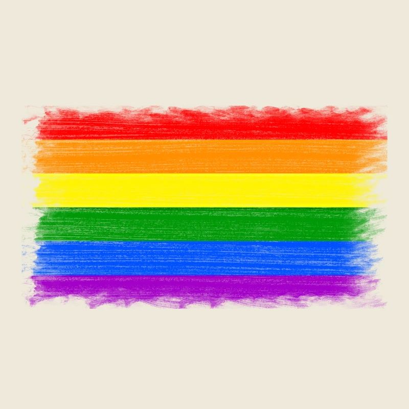 Gaypride Flagge Regenbogen LGBT Geschenkidee Homo