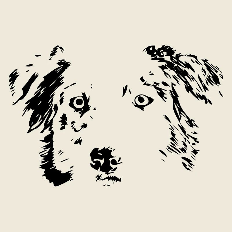 Chien, cadeau, berger australien, idée