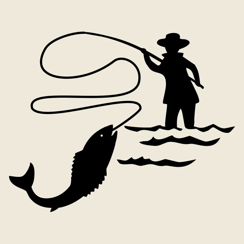 Fischer Fliegenfischen