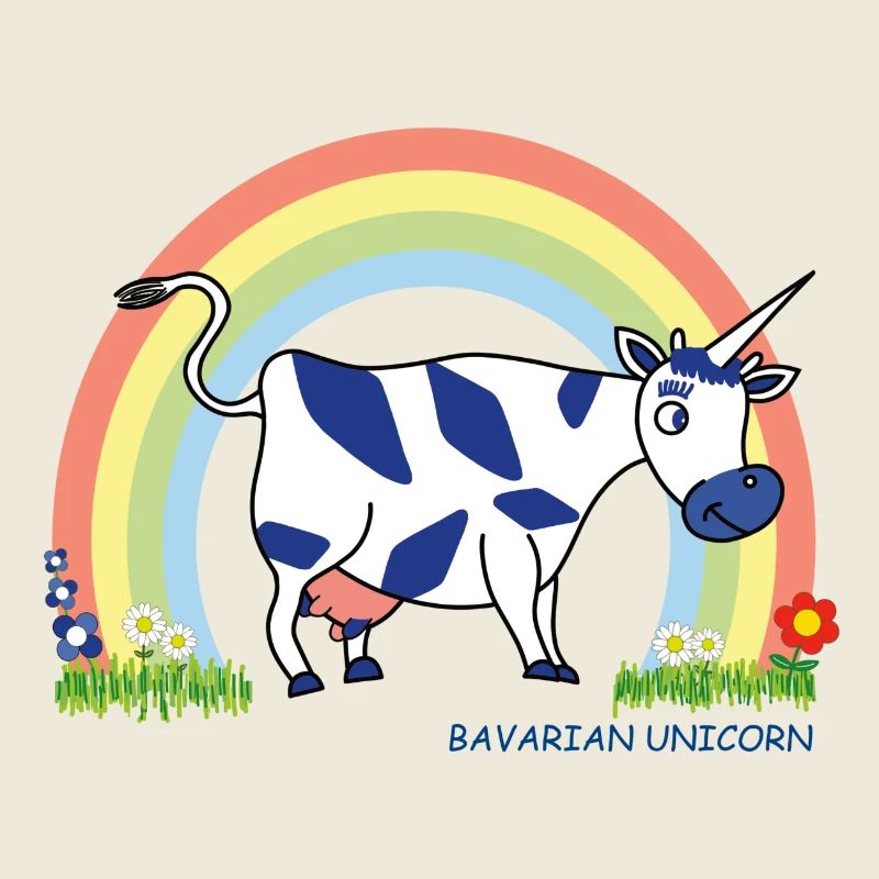 BAVARIAN UNICORN - Rainbow