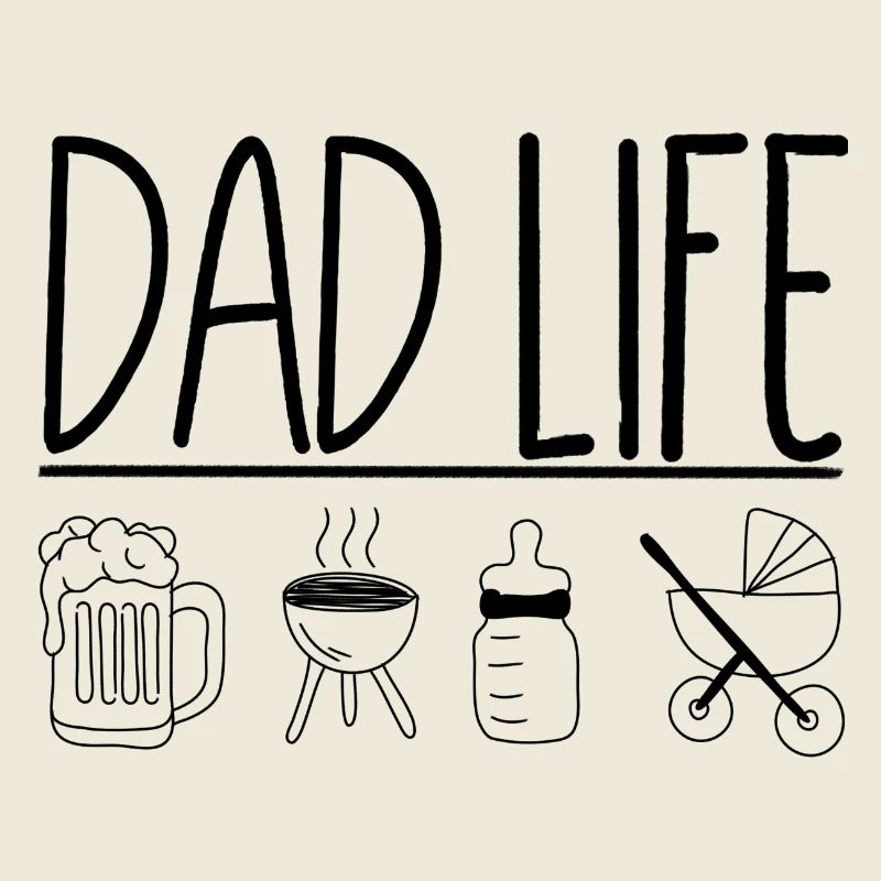 Dad Life Bier Grill Baby