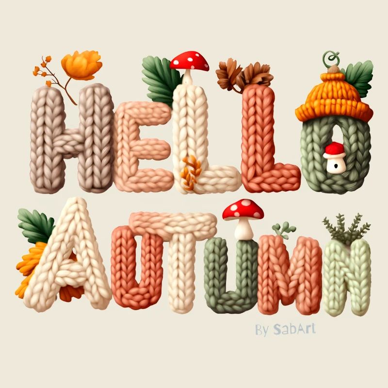 Hello Autumn – Warmes Strickdesign