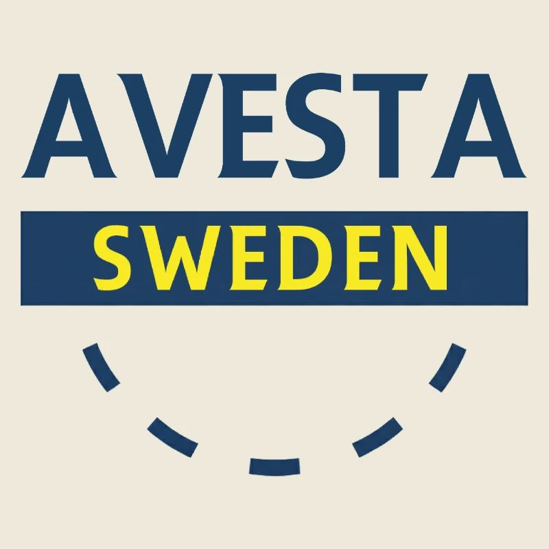 Logo circulaire d’Avesta Suède