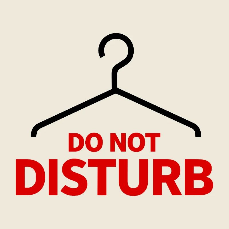 Ne pas déranger Hanger Dire Humour