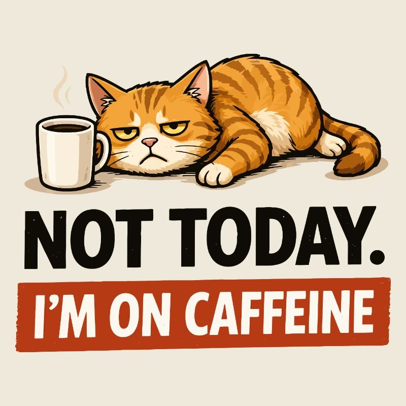 Not Today I'm On Caffeine