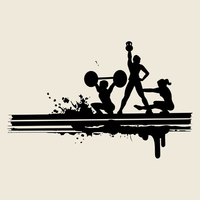 3 athlètes dévoués