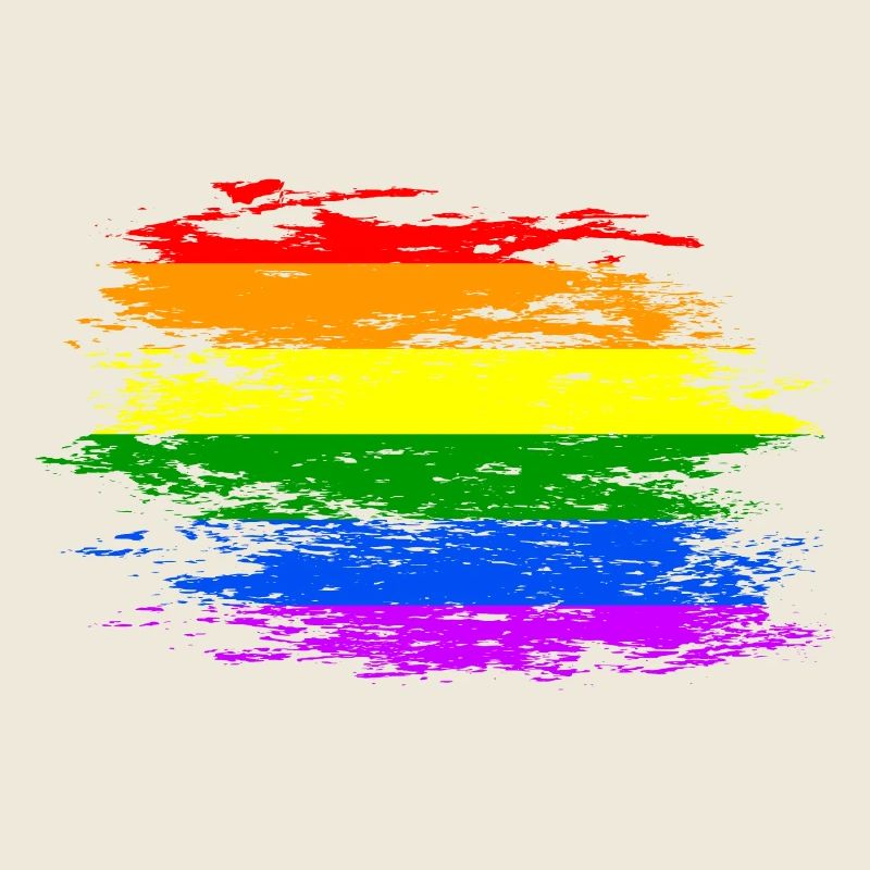 Drapeau arc-en-ciel utilisé