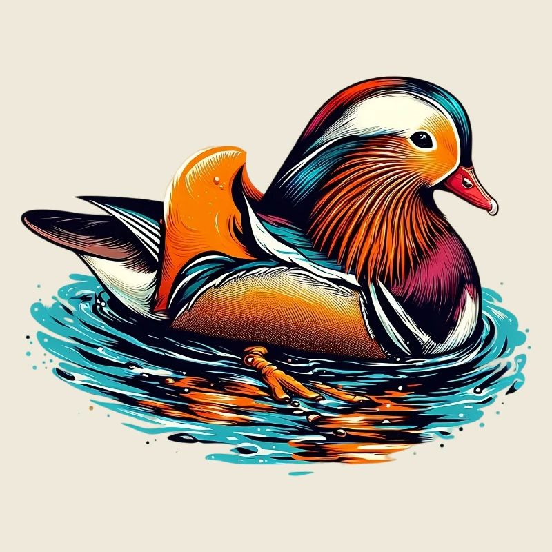 Mandarin duck