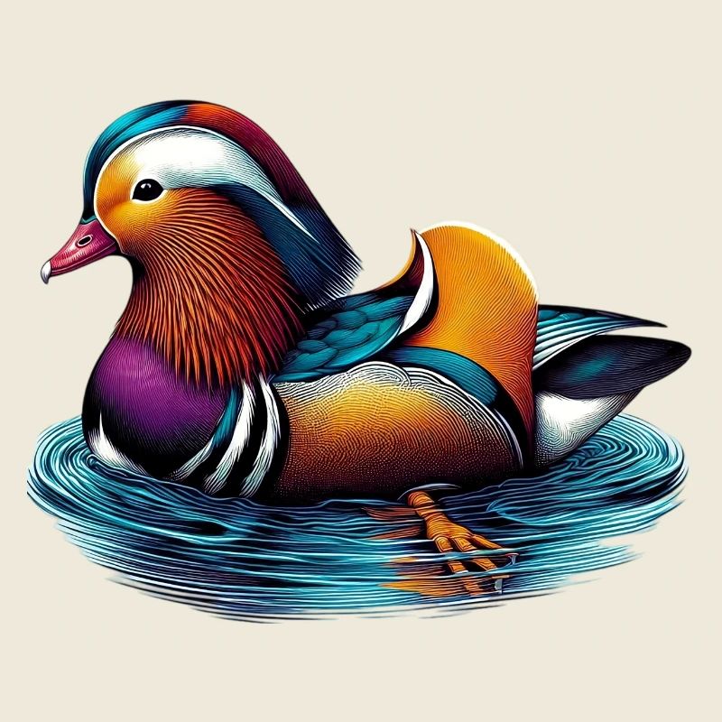 Mandarin duck
