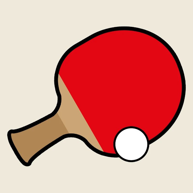 Table Tennis Illustration