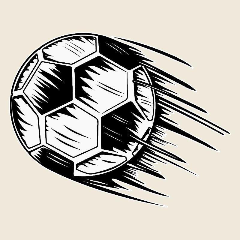Fußball in Flug 
