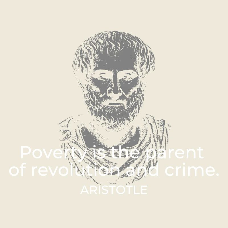 Aristotle Poverty Sparks Revolutions