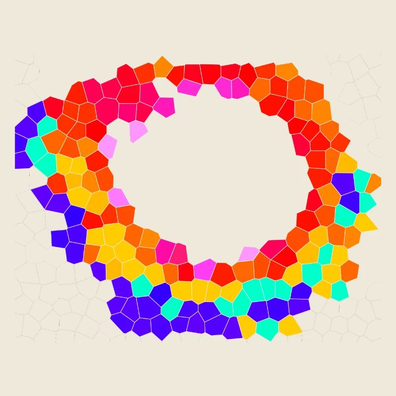 Voronoi Mosaic Orbit