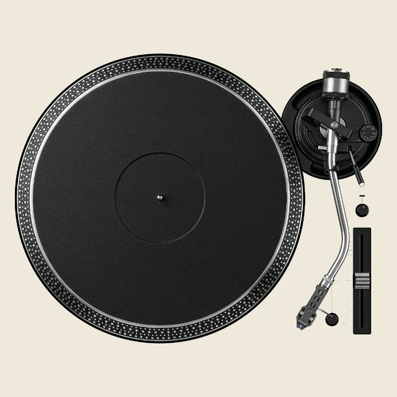 Disque vinyle vinyle minimaliste à platine