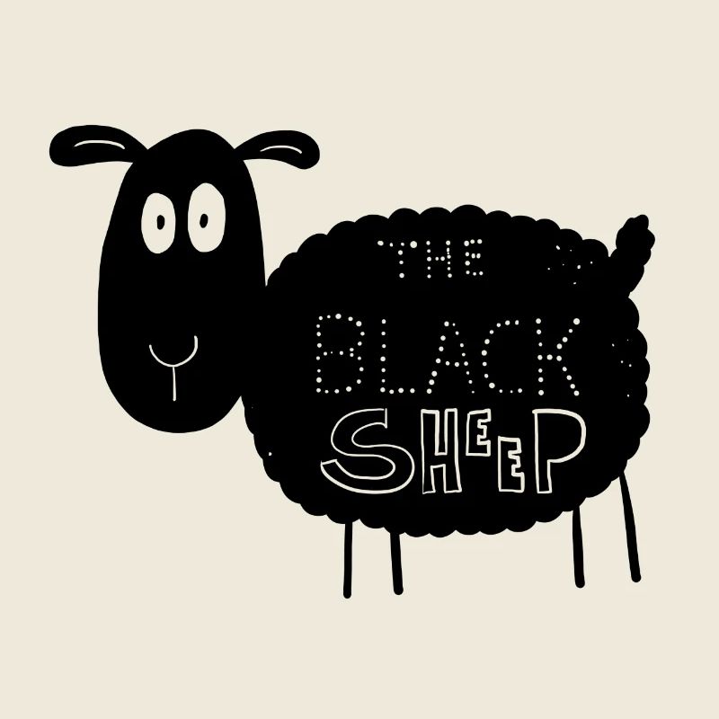 The Black Sheep I Das Schwarze Schaf Geschenk