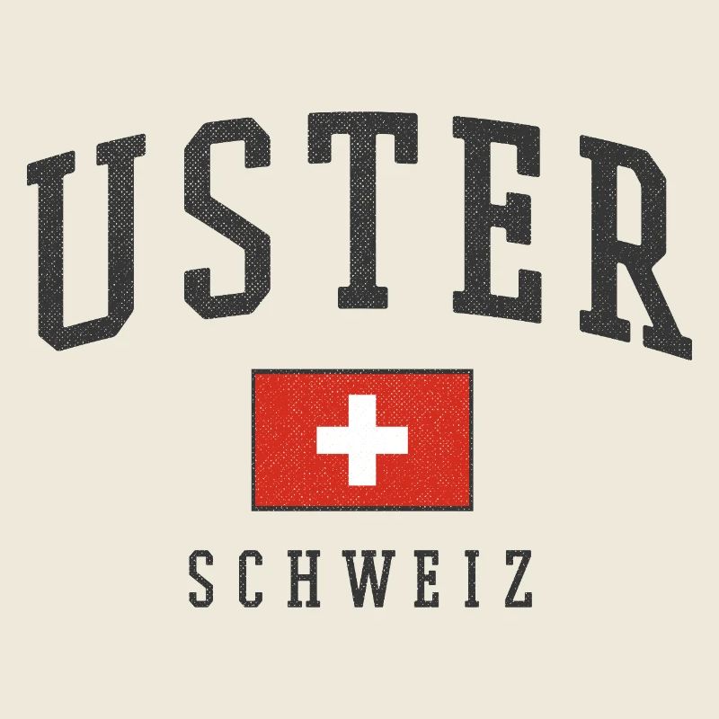Uster Schweiz – Flaggenmotiv mit Lokalstolz