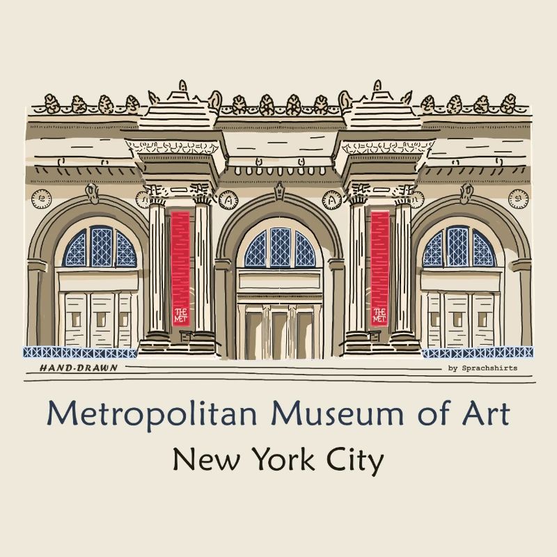 New York, Metropolitan Museum, NYC Drawing