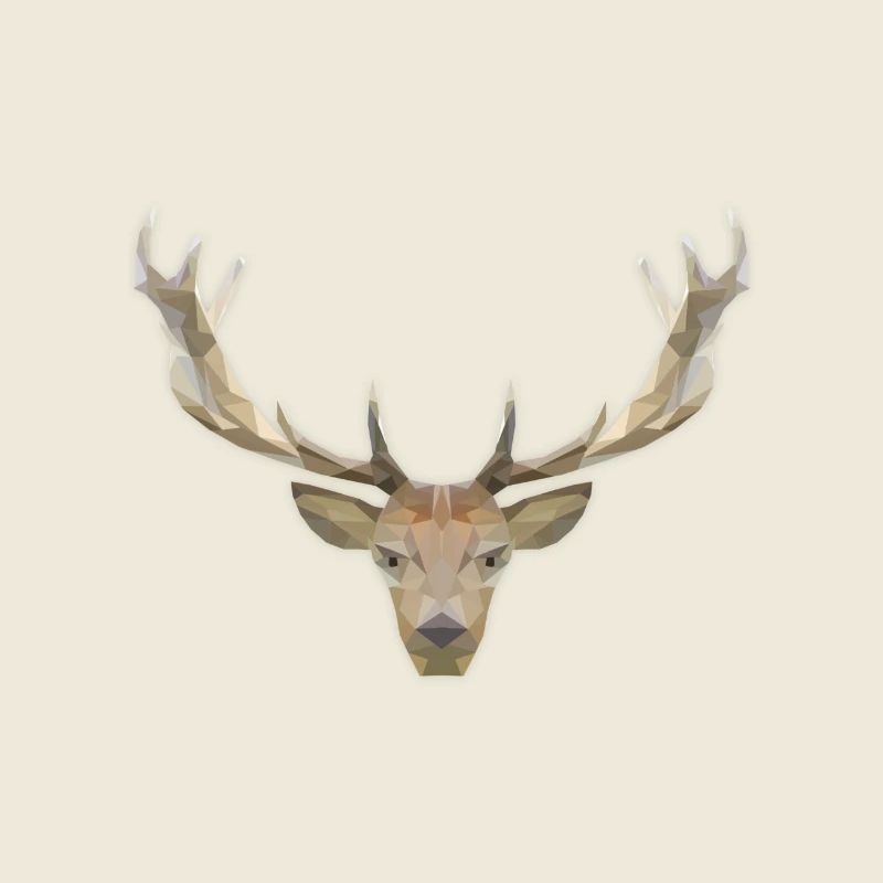 LowPoly "cerf"