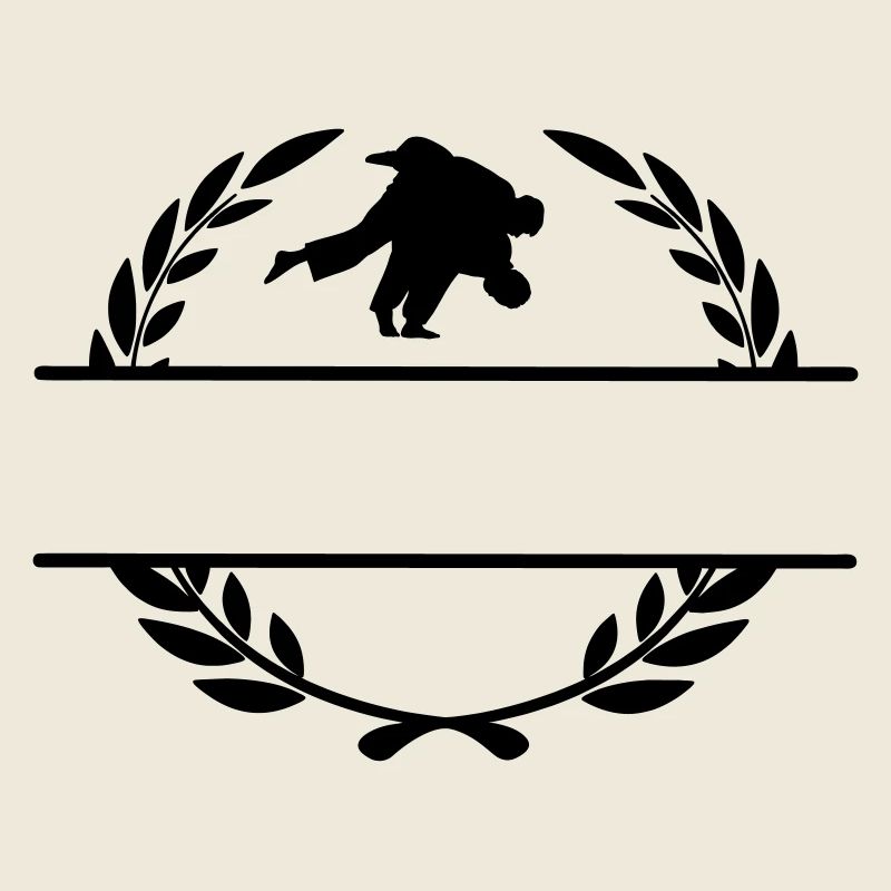 Judo-Wurf Lorbeerkranz