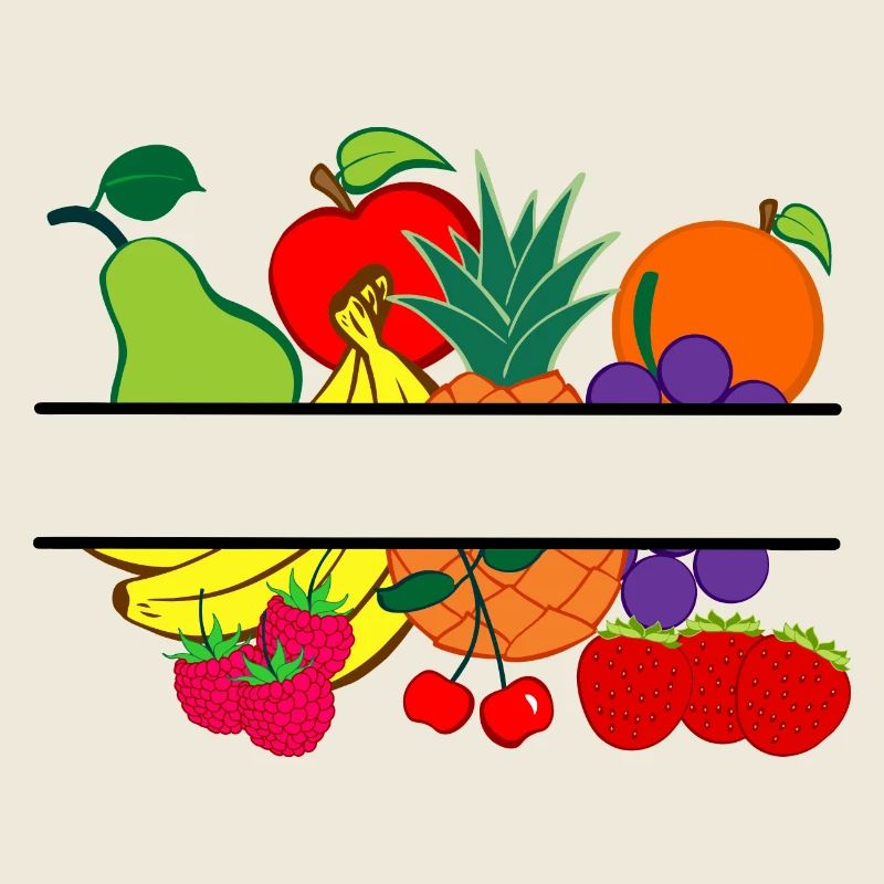 Fruit logo shop or fruit grower