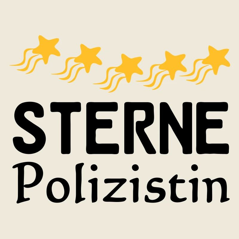 Sterne Polizistin Geschenk