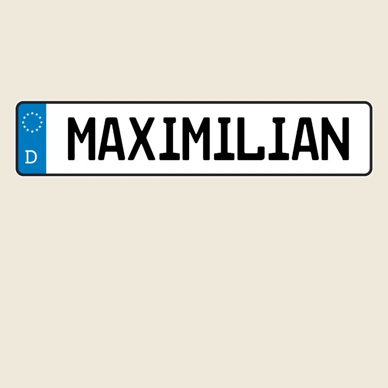 Maximilian name tag gift