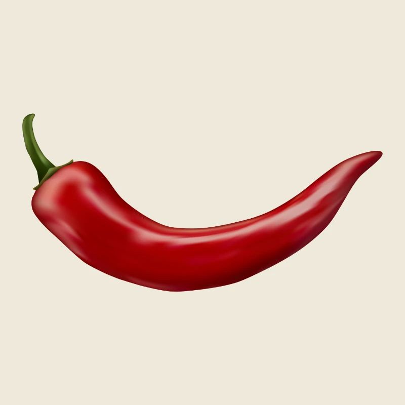 Idée de cadeau de T-shirt de conception de piment rouge