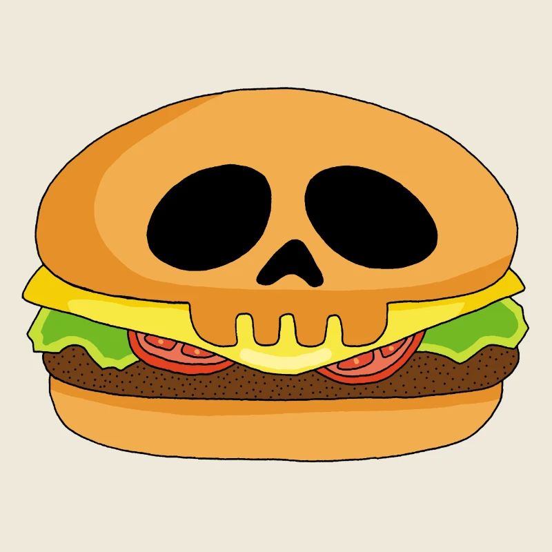 Crâne burger