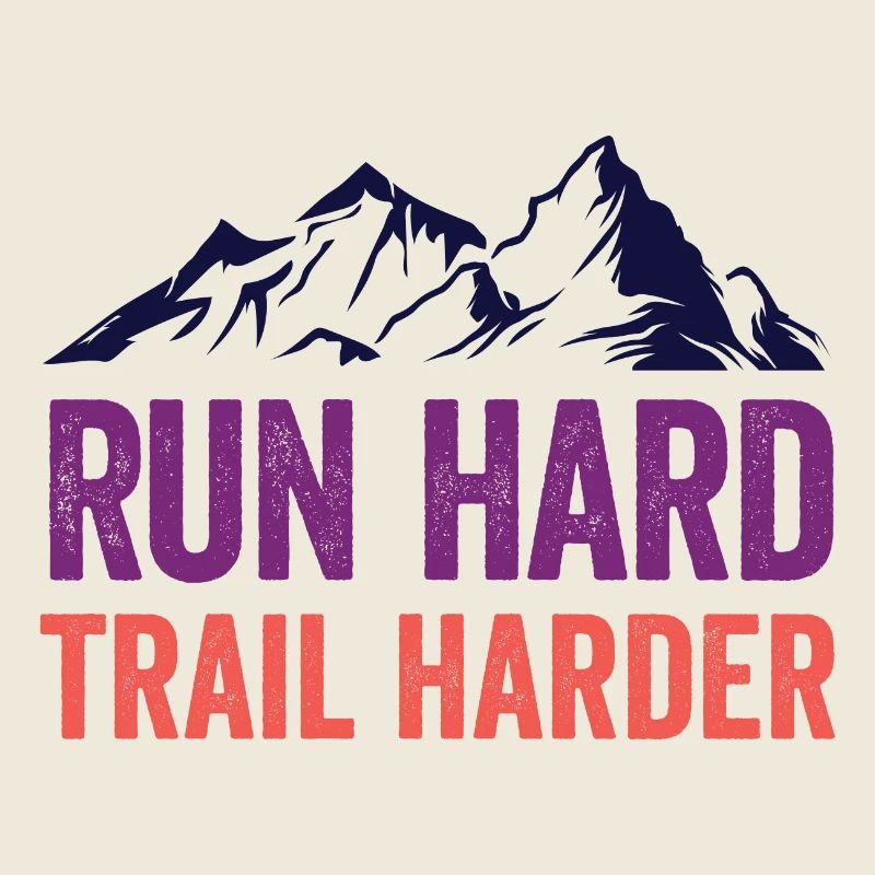 Laufen Sie hart. Härterer Trail.