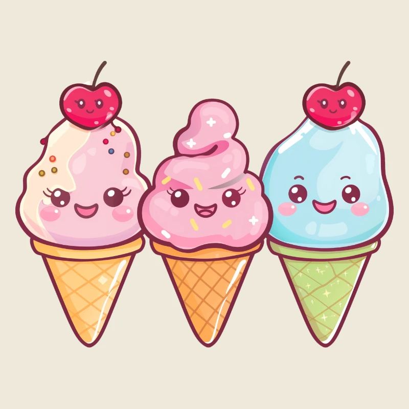 amis de la crème glacée