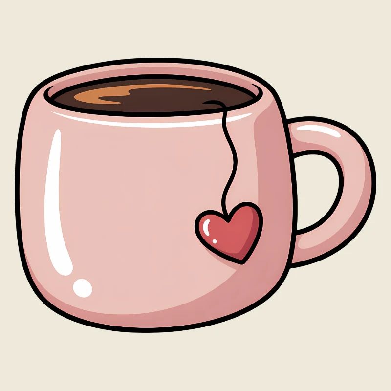 Herz-Teetasse