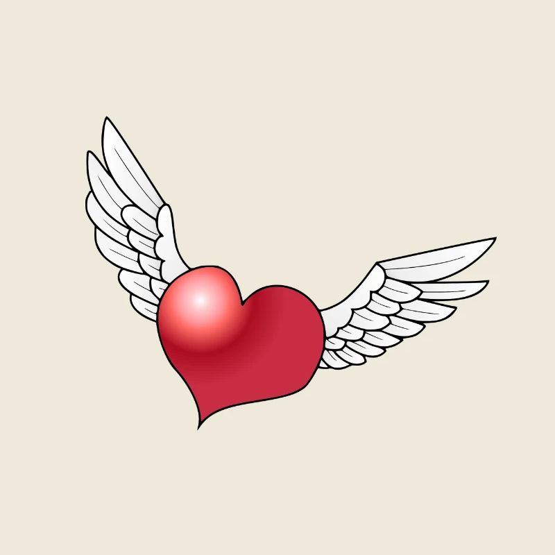 a winged heart