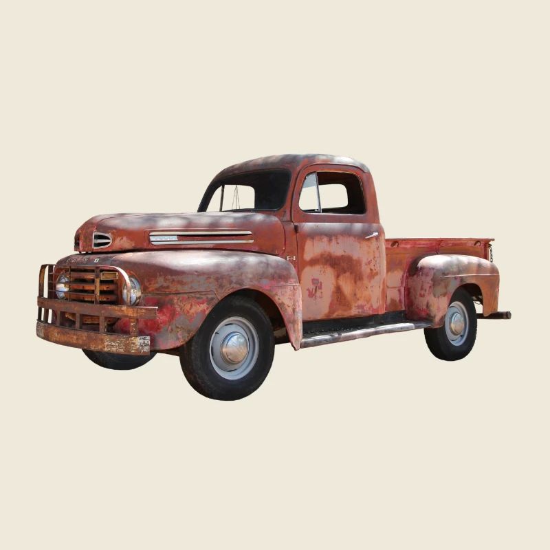 Pick Up Vintage Car