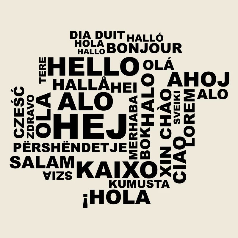 Hallo in 29 Sprachen