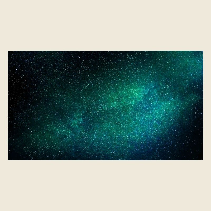 Starry sky turquoise