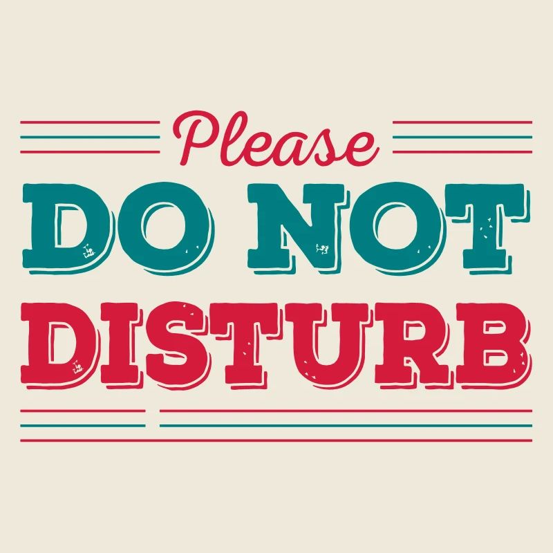 Do not disturb