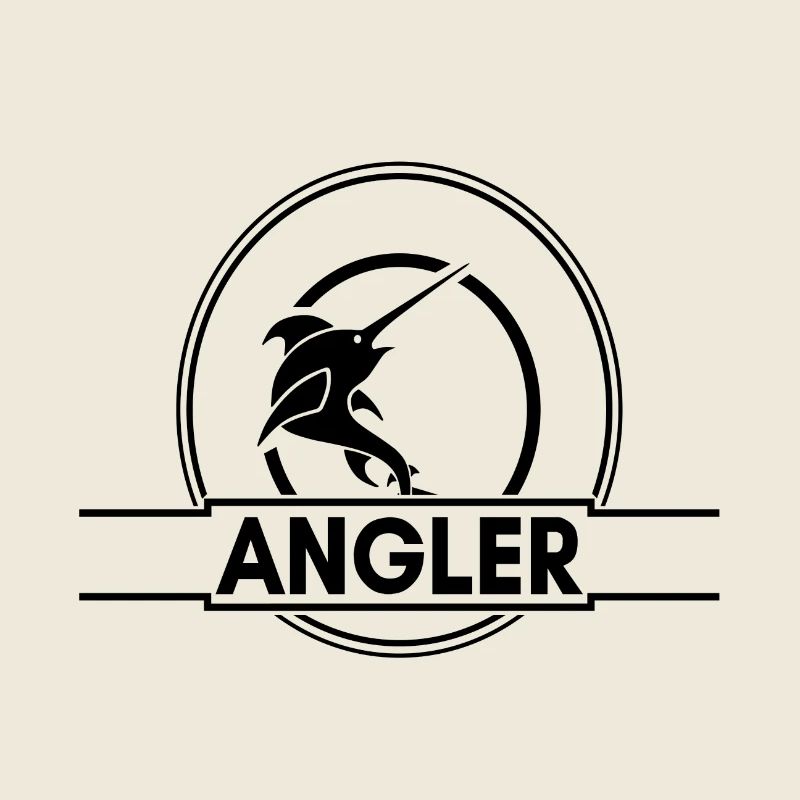 Angler - Schwarz
