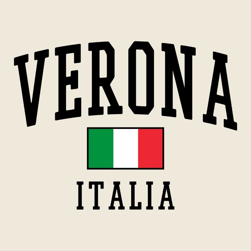 Verona Italia Design avec drapeau