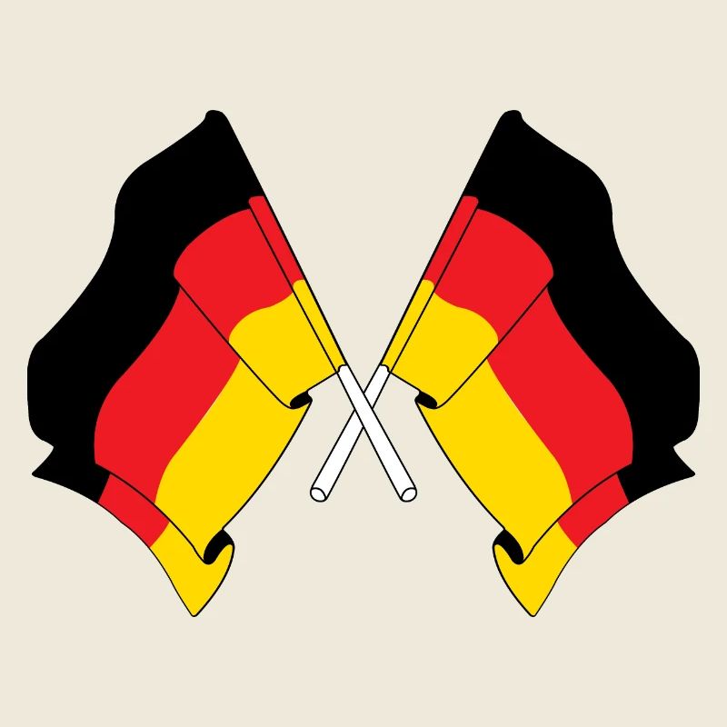 Two flags Germany