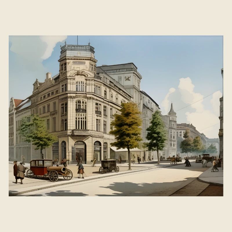 Städtebild 20er Jahre