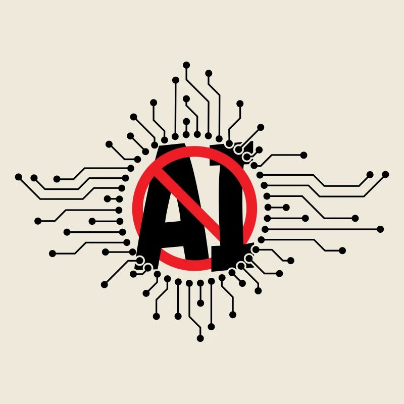 Stop, don't use artificial intelligence, AI.