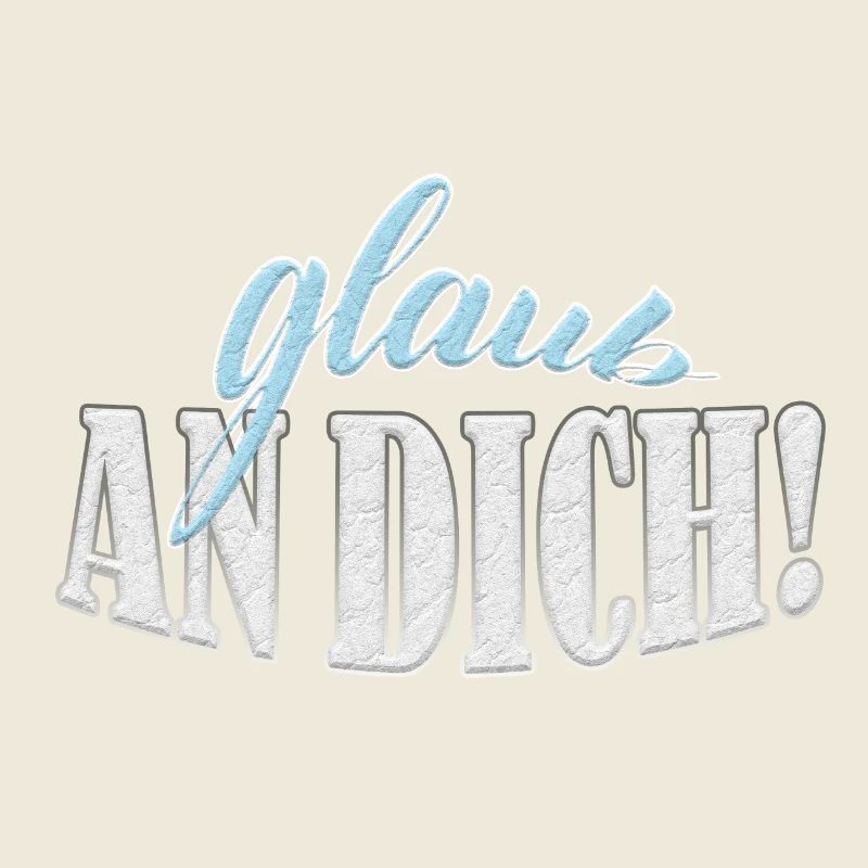 Croyez en vous ! Conception haut de gamme