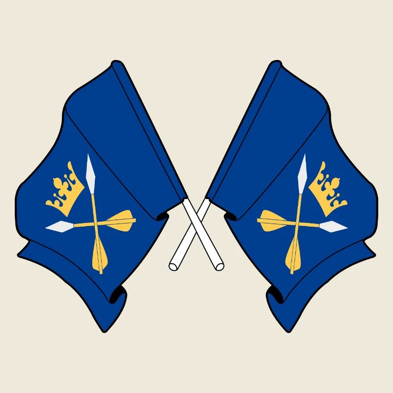 Dalécarlie, Suède – Splendeur du double drapeau