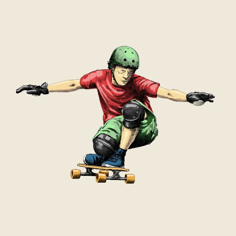 Skateboarding