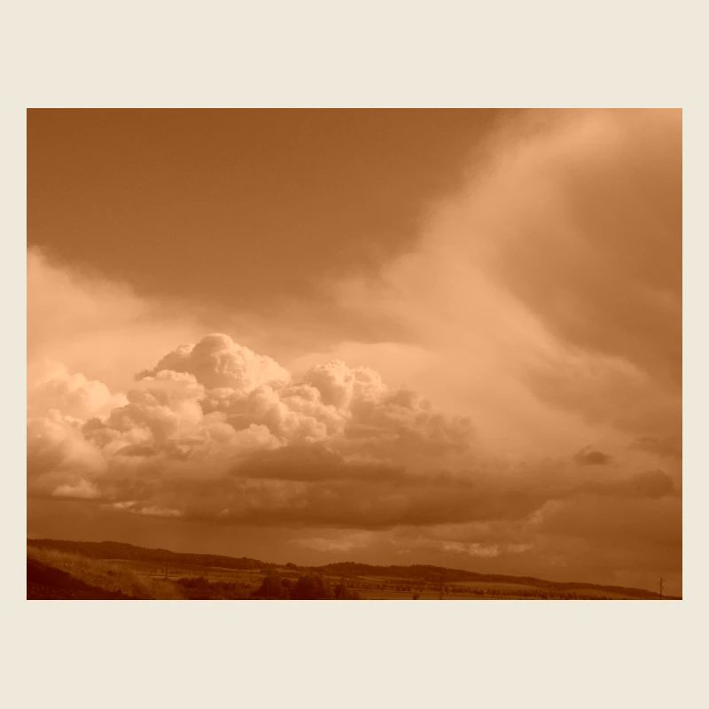 Sepia Cloudscape