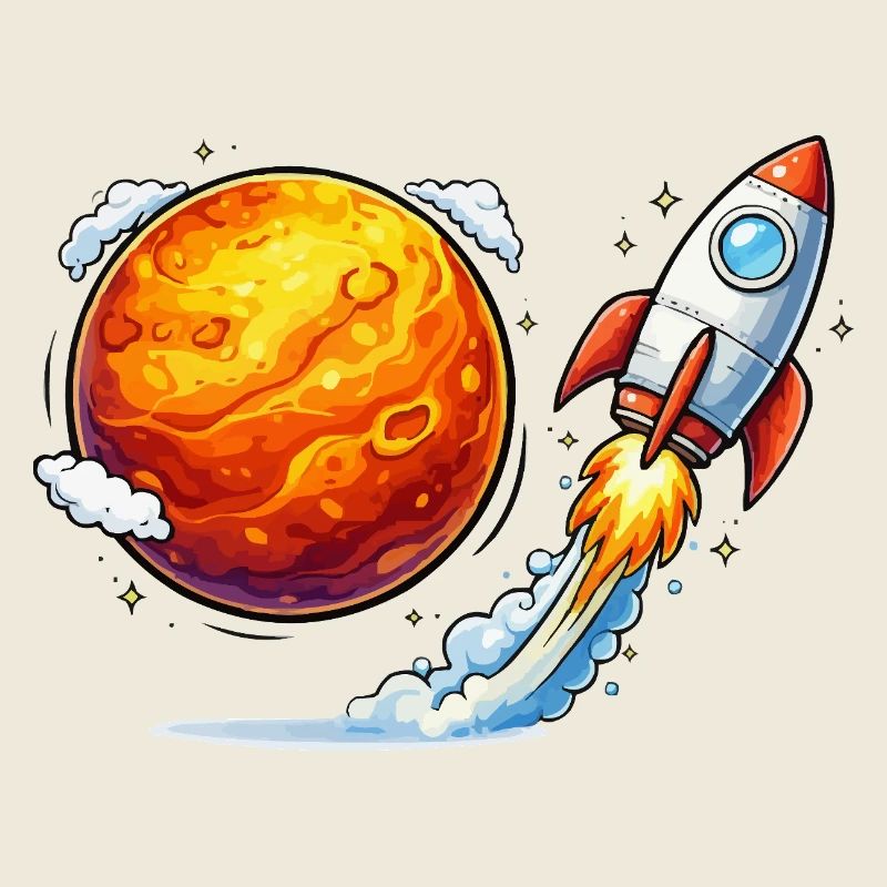 Rakete Planet Raumfahrt