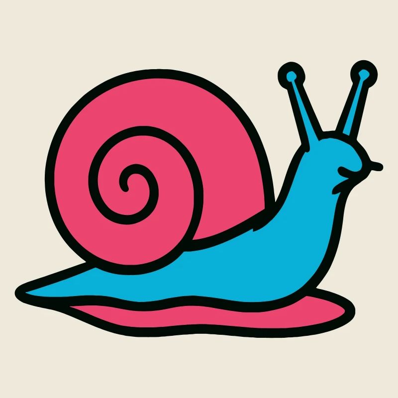 Snail Pop Art Gastropod Vegetable Garden