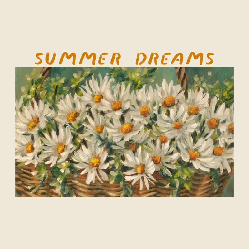 Summer Dreams – Daisy Basket Blumenkomposition